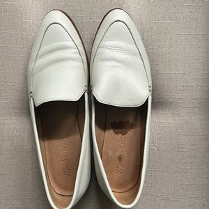 Madewell White Loafers
